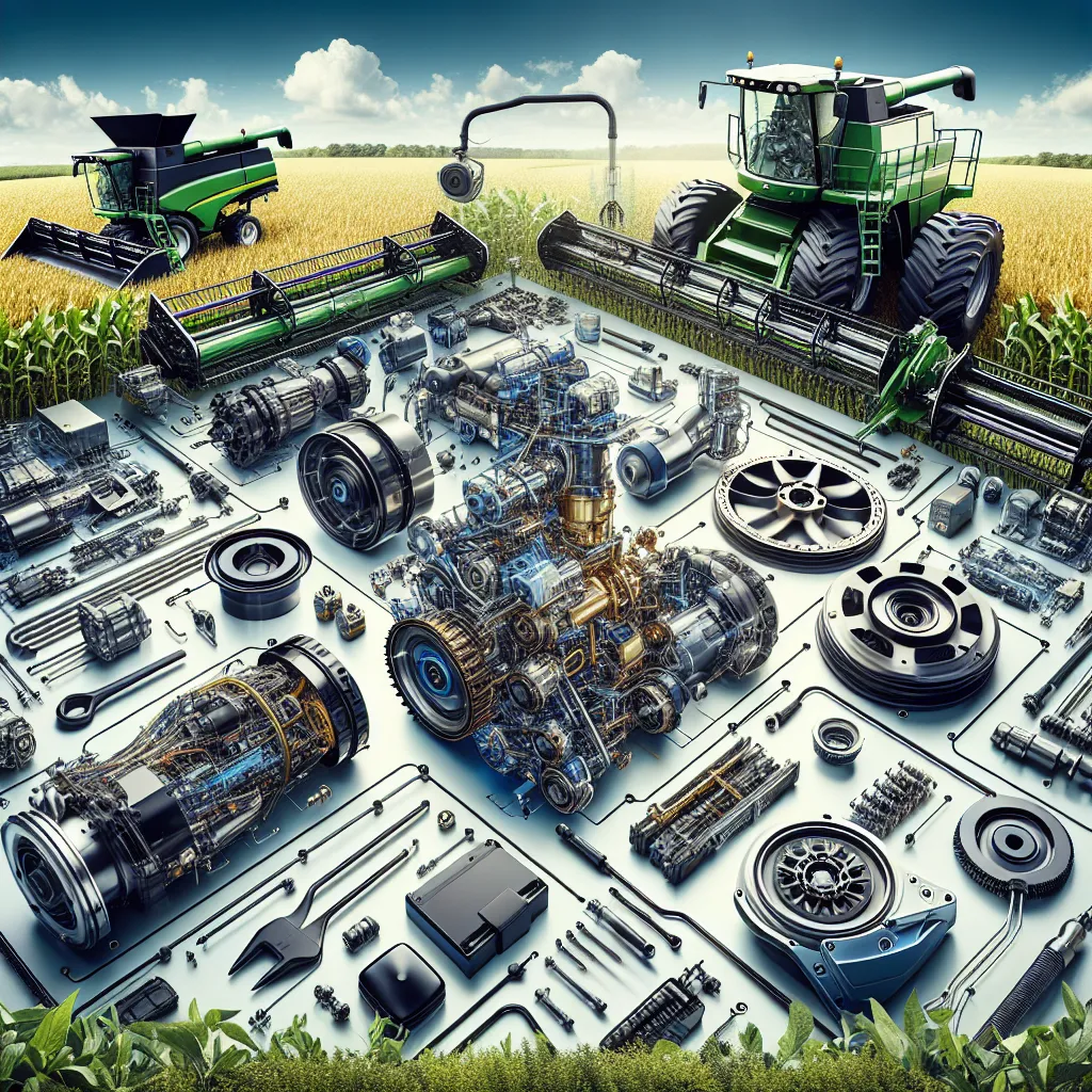 Nowoczesne części do traktorów i kombajnów – sekret wydajności na polu